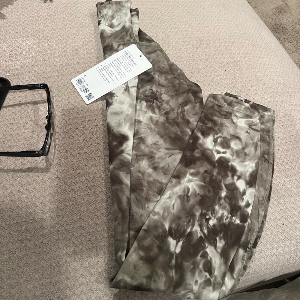 lululemon athletica Green Patterned Pants